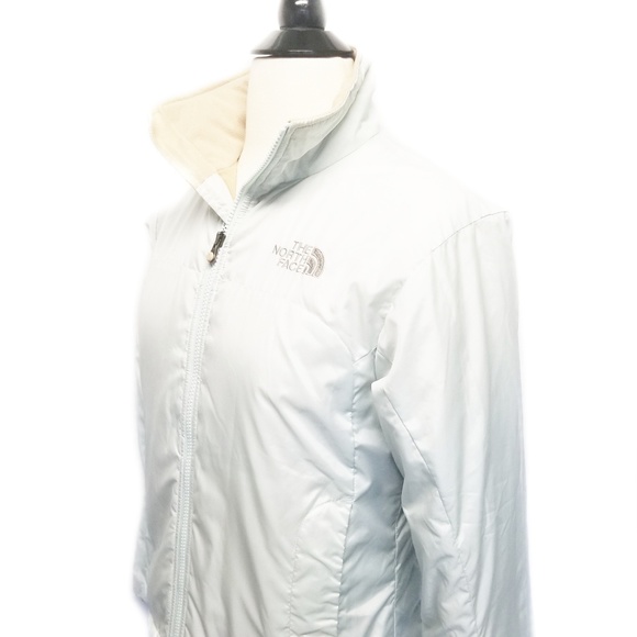 The North Face Redpoint Jacket in Light Ice Blue & Tan Womens Size XS - Picture 8 of 8